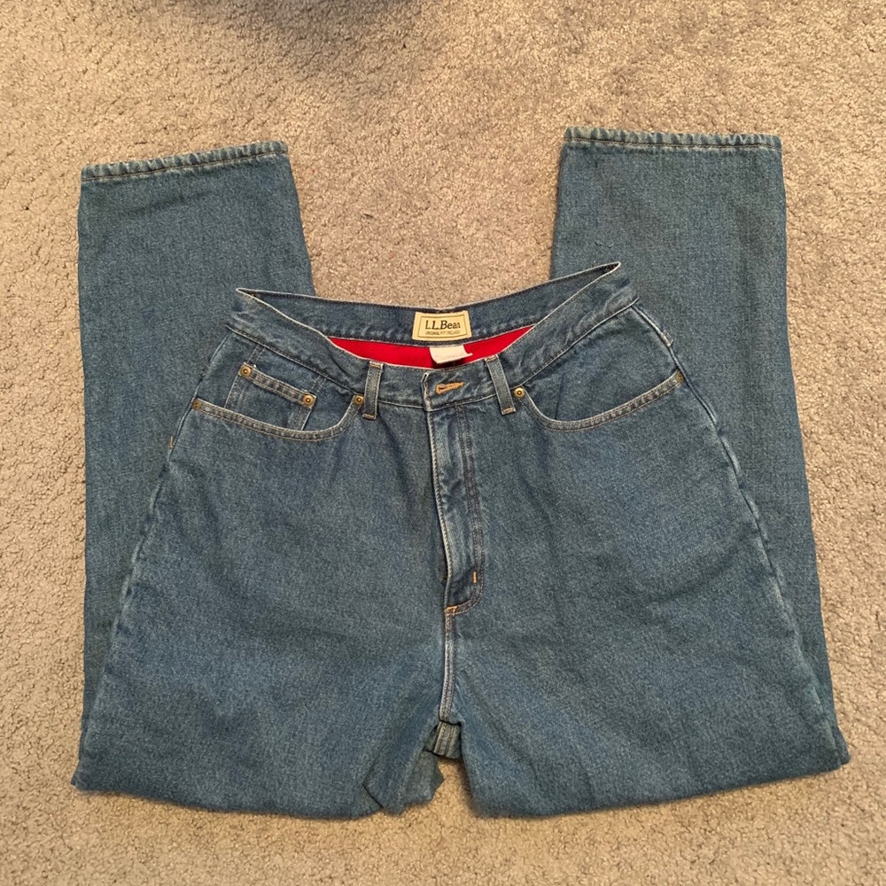 L.L. Bean Mom Jeans